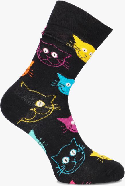 HAPPY Schwarze SOCKS | Omoda CAT Socken