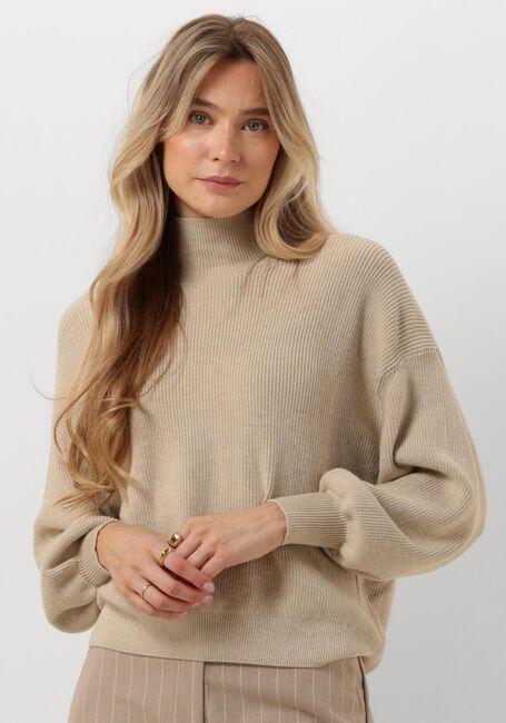 Beige MSCH COPENHAGEN Rollkragenpullover MSCHMAGNEA RACHELLE PULLOVER - large