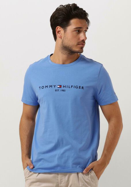 Blaue TOMMY HILFIGER T-shirt TEE | LOGO Omoda TOMMY