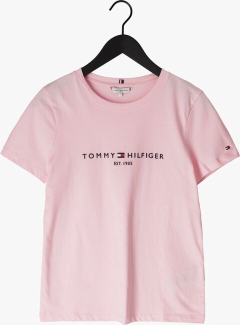 HILFIGER | C-N TEE T-shirt REGULAR Hell-Pink TOMMY Omoda HILFIGEER