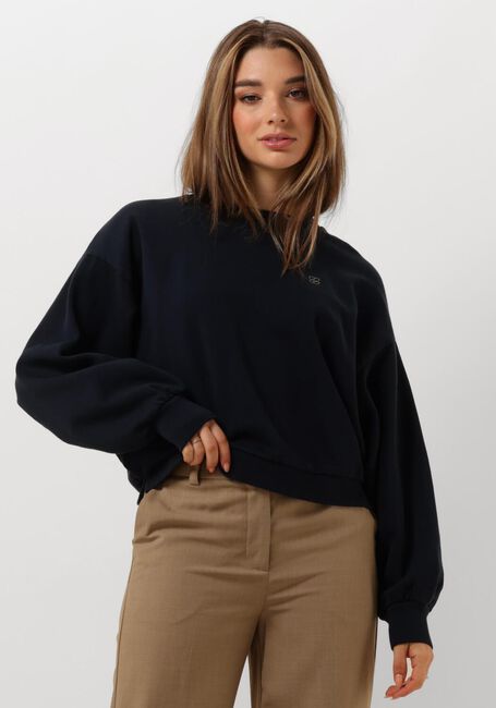 Dunkelblau BY-BAR Pullover BIBI LUCKY CURVE SWEATER - large