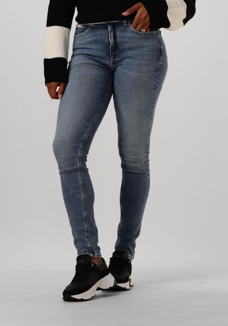 Blaue CALVIN KLEIN Skinny jeans HIGH RISE SKINNY - large