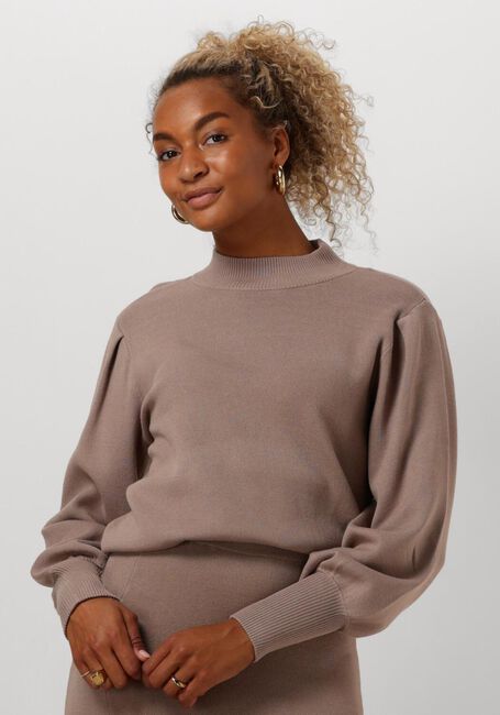 Creme Y.A.S. Pullover YASFONNY LS KNIT PULLOVER - large