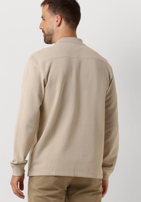 Beige BOSS Polo-Shirt PATEMPESTO LONG - large