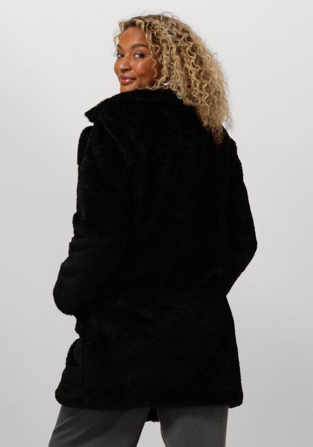 Schwarze NOTRE-V Fake-Fur-Jack NV-ECRIN - large