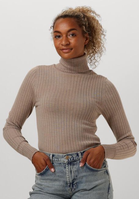 Taupe BELLAMY Rollkragenpullover LIZZY - large