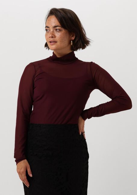 Rote VANILIA Top MESH COL SOLID - large