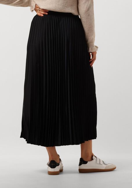 Schwarze Y.A.S. Midirock YASCELINE HW MIDI SKIRT S. - large