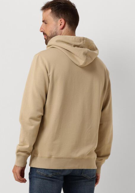 Khaki CALVIN KLEIN Sweatshirt WASHED MONOLOGO HOODIE - large