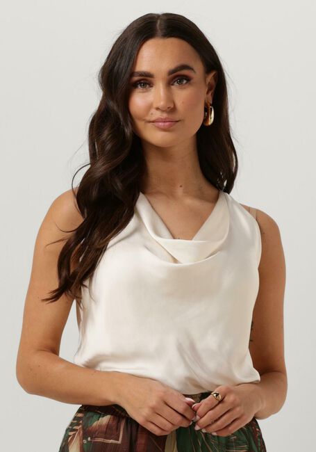 Creme ACCESS Top DRAPED TOP - large