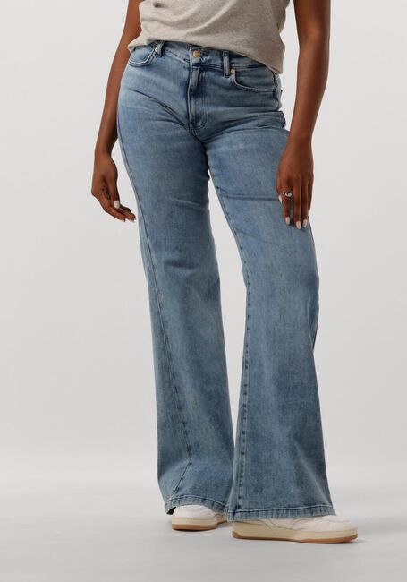 Blaue CO'COUTURE Wide jeans DORYCC BLEACH LONG JEANS - large