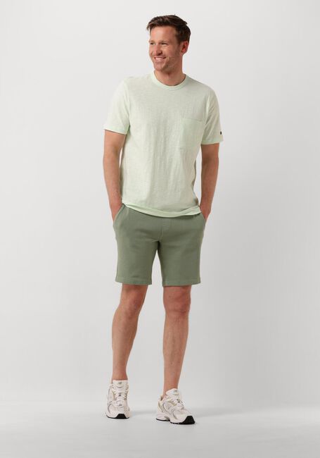 Grüne CAST IRON T-shirt SHORT SLEEVE R-NECK REGULAR FIT COTTON SLUB - large