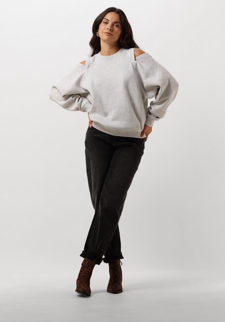 Graue CATWALK JUNKIE Sweatshirt RELAXED OPEN SHOULDER SWEATER - large