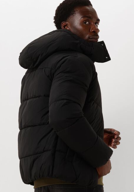 Schwarze CALVIN KLEIN Wattierte Jack ESSENTIALS NON DOWN JACKET - large