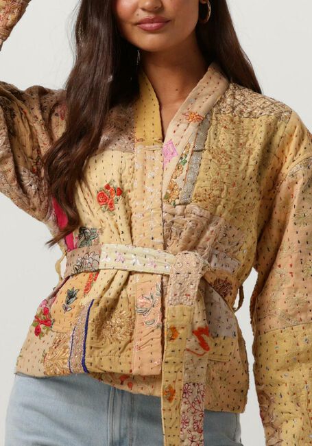 Orangene SISSEL EDELBO Kimono AURORA EMBROIDERY PATCHWORK JACKET - large