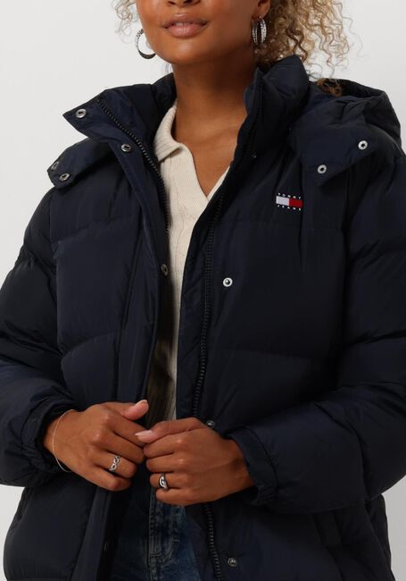 Blaue TOMMY JEANS Wattierte Jack TJW ALASKA LONG PUFFER - large