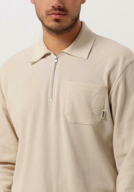 Sand WOODBIRD Polo-Shirt WBALTER WAFFEL POLO - large