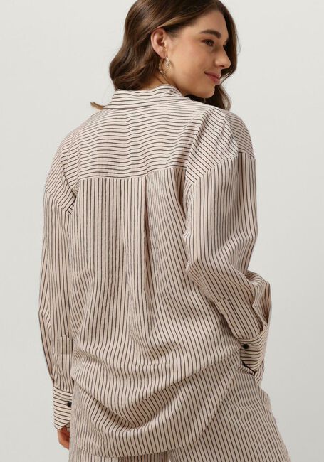 Sand ACCESS Bluse SHIRT WITH THIN STRIPES - large