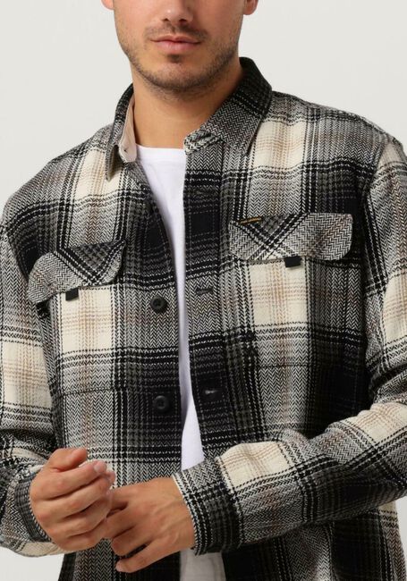 Graue PME LEGEND Overshirt LONG SLEEVE SHIRT HEAVY FLANEL YARNDYED CHECK - large