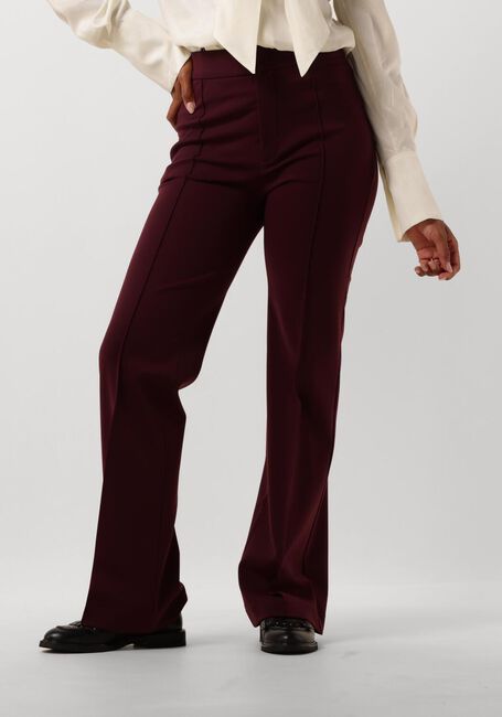 Rote VANILIA Schlaghose FLARED PUNTO PANTS - large