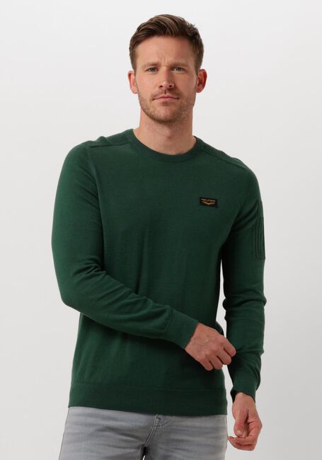 Grüne PME LEGEND Pullover & Cardigans R-NECK AMERICAN CLASSIC KNIT - large