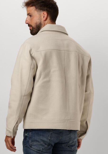 Beige CALVIN KLEIN Jack WOOL BLEND JACK - large