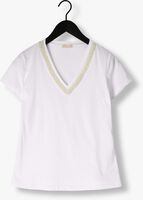 Weiße LIU JO T-shirt JERSEY JEWEL NECK T-SHIRT
